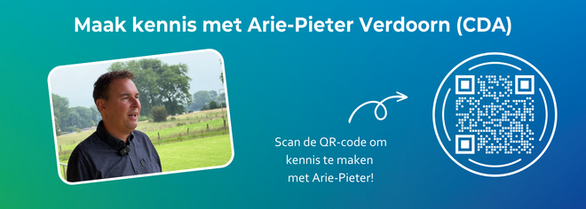 QR code Arie Pieter Verdoorn